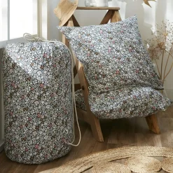 Parure De Lit|Housse De Couette|L'EFFET PAPILLON Housse de couette et deux taies coton (260 x 240 cm) Malia Multicolore