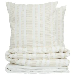 Parure De Lit|Housse De Couette|Atmosphera, cru017dateur d'intu017drieur Housse de couette et deux taies coton (260 x 240 cm) Dobby Terracotta