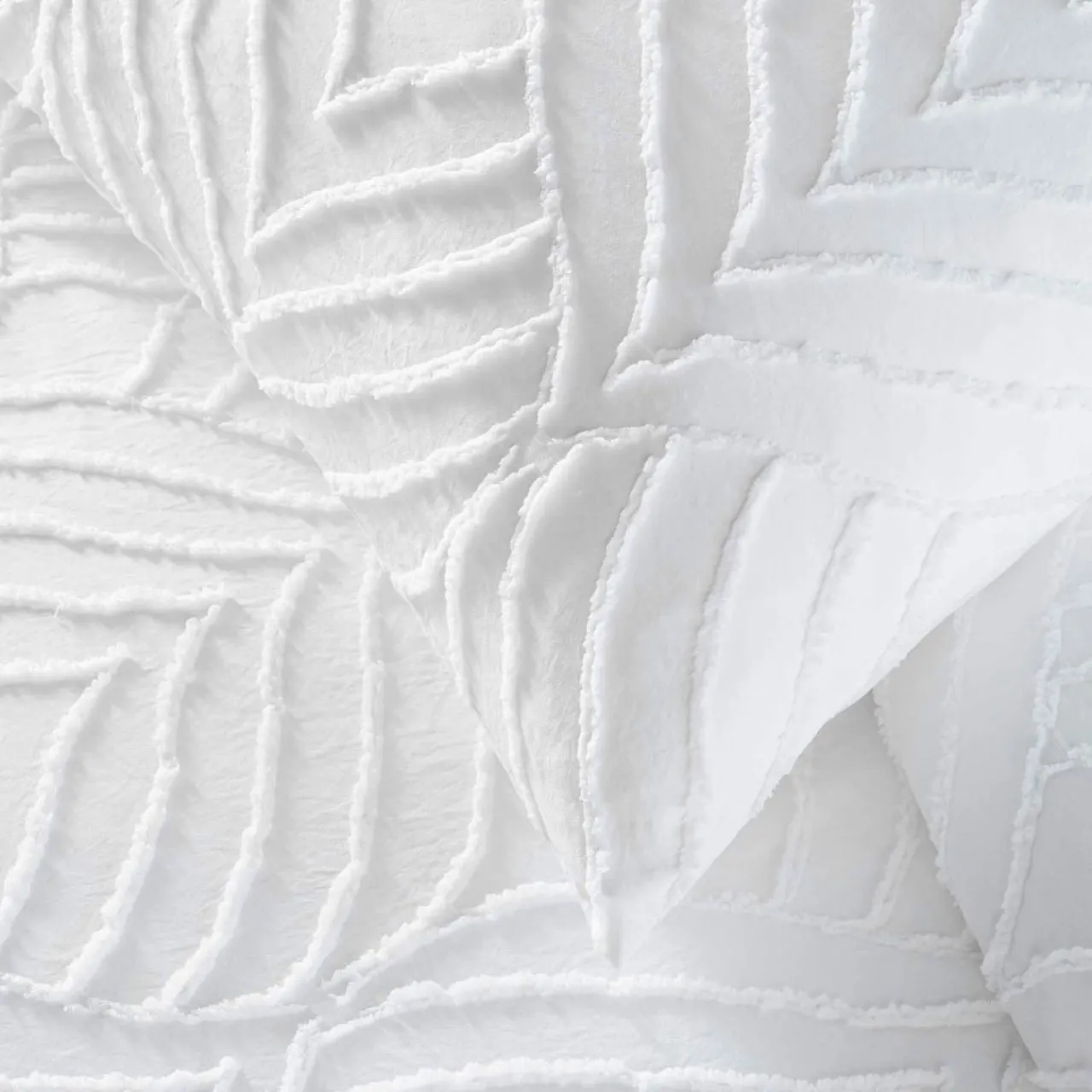 Parure De Lit|Housse De Couette|douceur d'intu017drieur Housse de couette et une taie d'oreiller microfibre (140 x 200 cm) Heltie Blanc