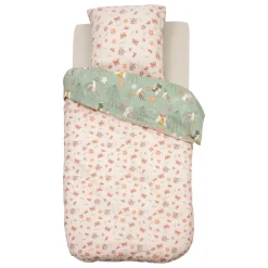 Linge De Lit Enfant|Linge De Lit Enfant|Atmosphera cru017dateur d'intu017drieur for kids Housse de couette et une taie enfant coton (140 x 200 cm) Fée Multicolore
