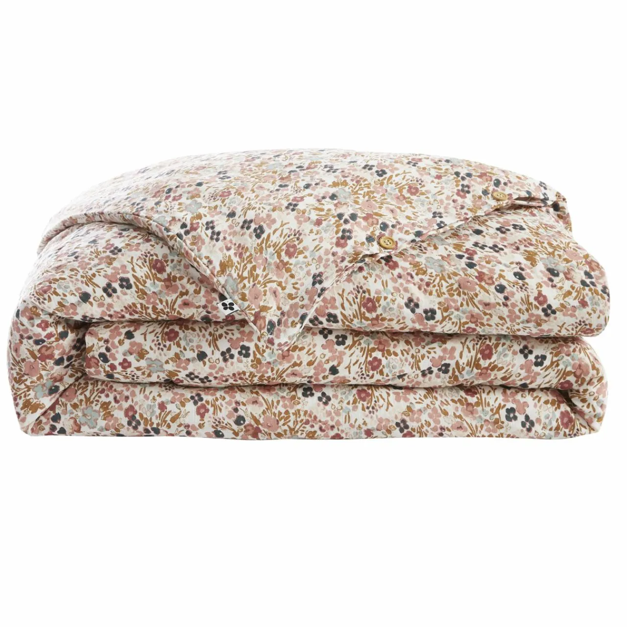 Housse De Couette|EMINZA Housse de couette gaze de coton (200 x 200 cm) Constance pampa Beige