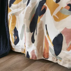 Housse De Couette|EMINZA Housse de couette gaze de coton (240 x 220 cm) Mathilda Multicolore