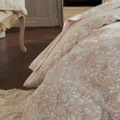 Housse De Couette|TRADI LINGE Housse de couette percale de coton (140 x 200 cm) Palazzo Beige