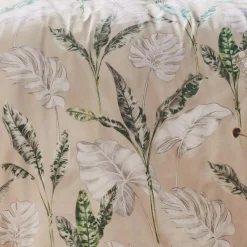 Housse De Couette|TRADILINGE Housse de couette satin de coton (200 x 200 cm) Voyage e Vert