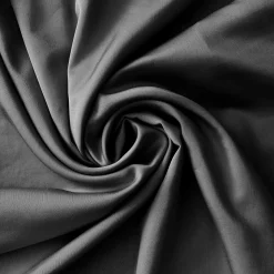 Housse De Couette|EMINZA Housse de couette satin de bambou (240 x 220 cm) Sienna Noir