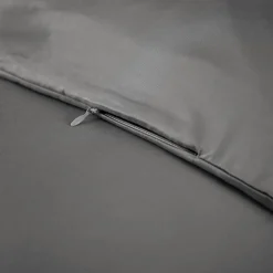 Housse De Couette|EMINZA Housse de couette satin de bambou (200 x 200 cm) Sienna granit Gris