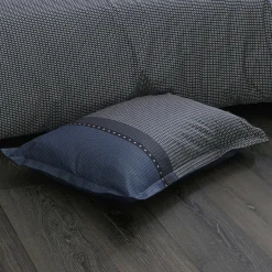 Housse De Couette|TRADILINGE Housse de couette satin de coton (240 x 220 cm) Enzo e Bleu