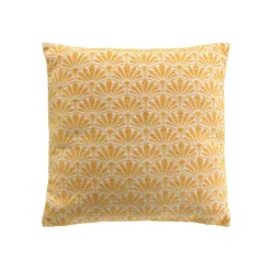 Coussin Et Housse|douceur d'intu017drieur Housse de coussin carrée (40 x 40 cm) Echo Jaune ocre