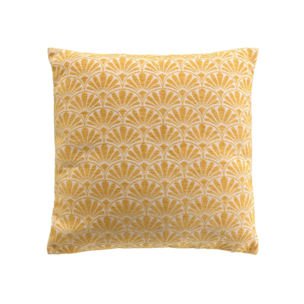 Coussin Et Housse|douceur d'intu017drieur Housse de coussin carrée (40 x 40 cm) Echo Jaune ocre