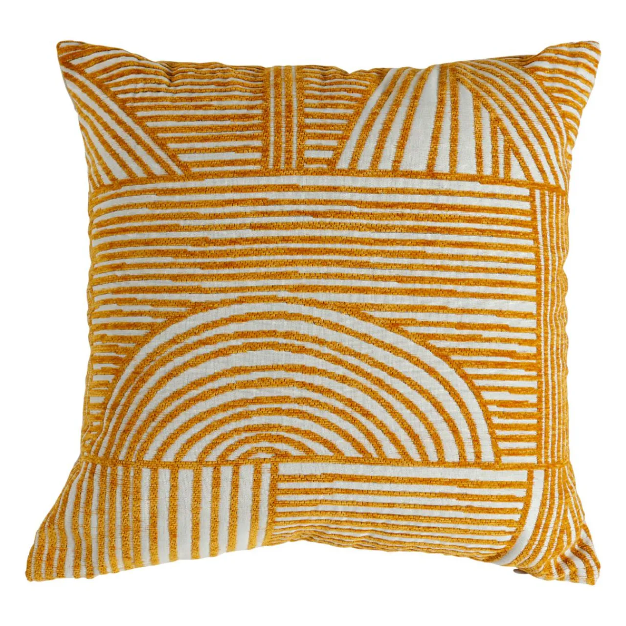 Coussin Et Housse|OSTARIA Housse de coussin carrée (40 x 40 cm) Saha Jaune