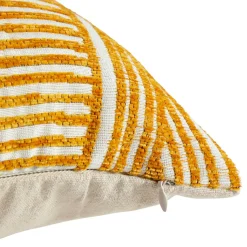 Coussin Et Housse|OSTARIA Housse de coussin carrée (40 x 40 cm) Saha Jaune