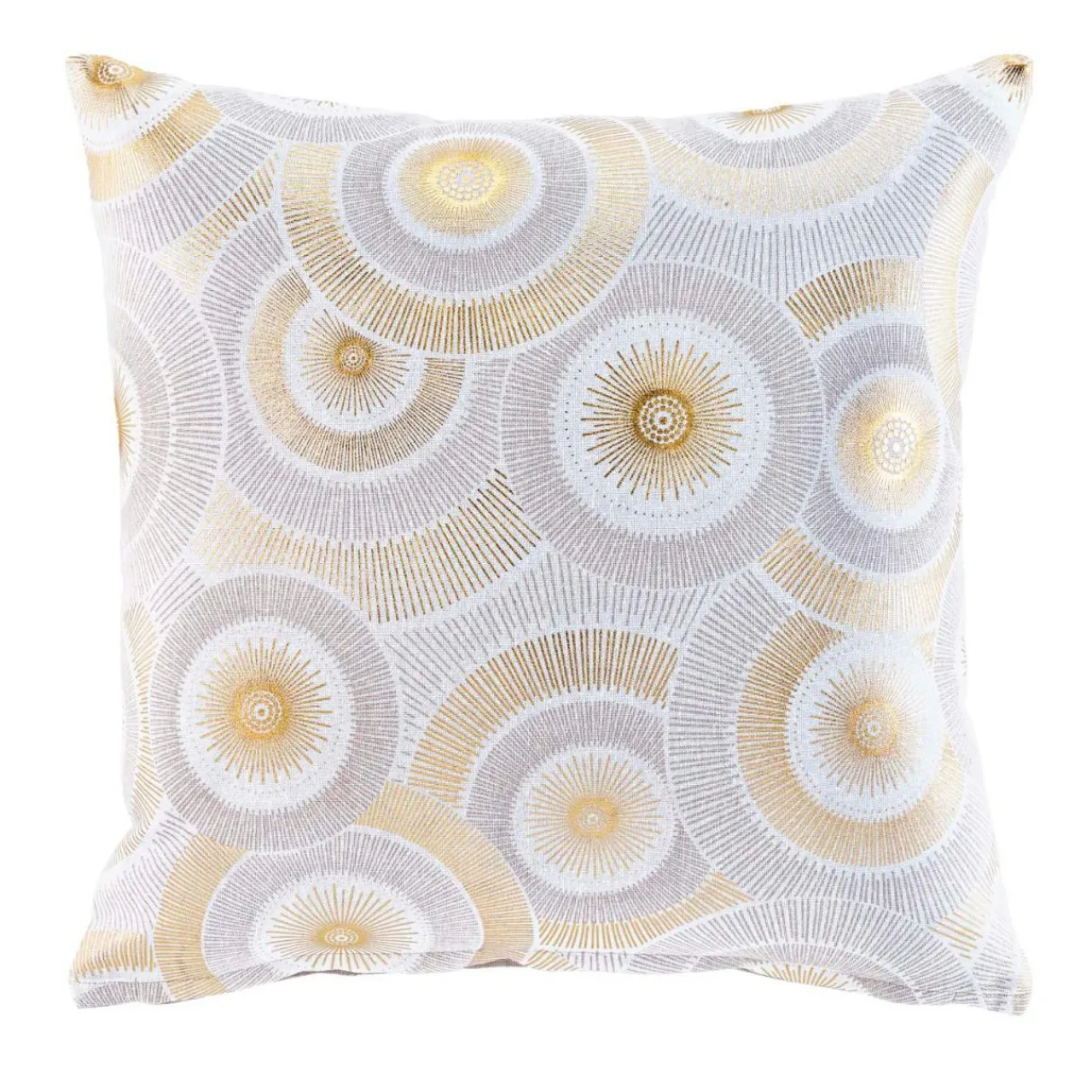 Coussin Et Housse|douceur d'intu017drieur Housse de coussin carrée coton (40 x 40 cm) Eclipse Écru Ecru