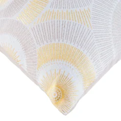 Coussin Et Housse|douceur d'intu017drieur Housse de coussin carrée coton (40 x 40 cm) Eclipse Écru Ecru