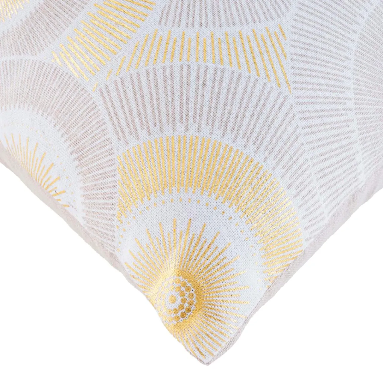 Coussin Et Housse|douceur d'intu017drieur Housse de coussin carrée coton (40 x 40 cm) Eclipse Écru Ecru