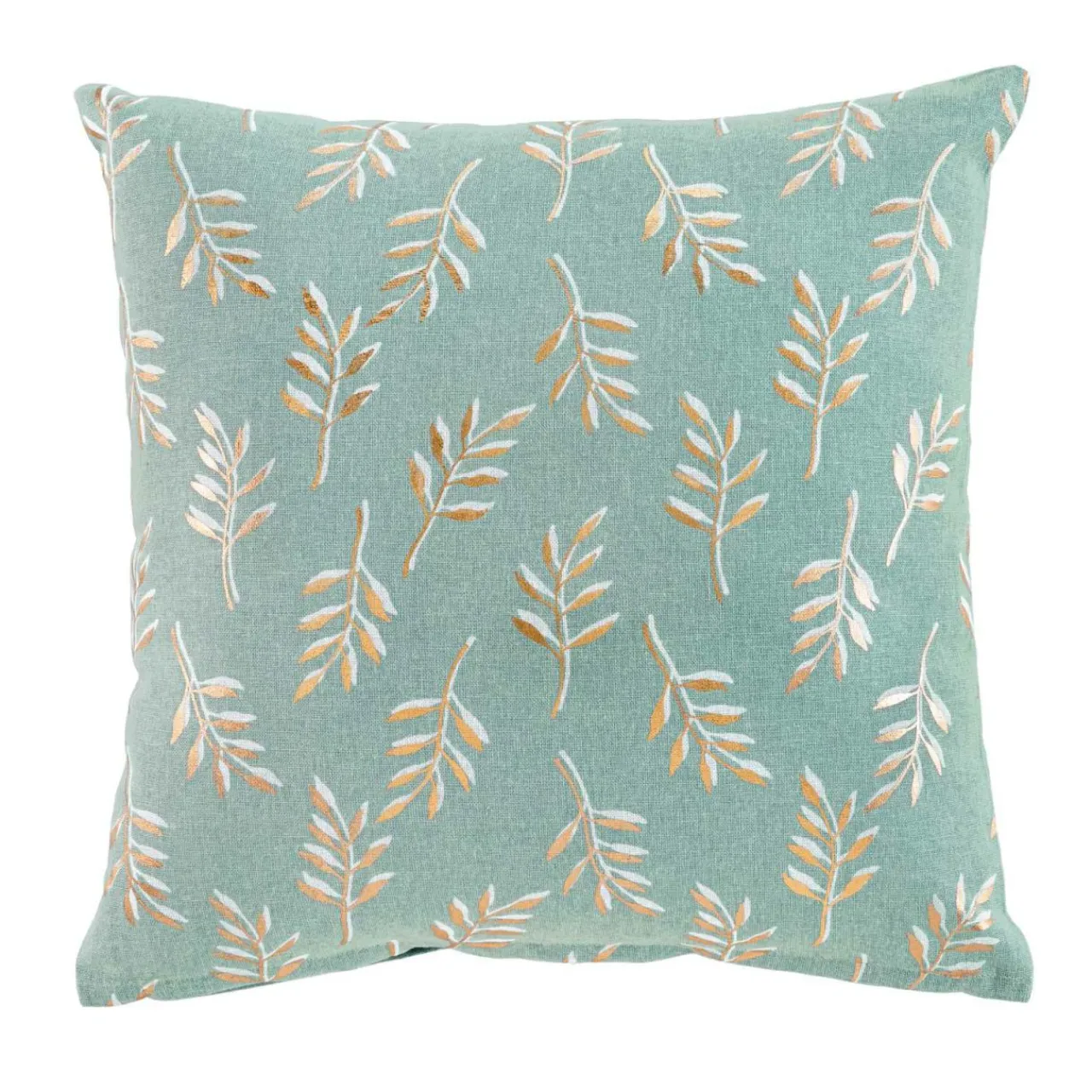 Coussin Et Housse|douceur d'intu017drieur Housse de coussin carrée coton (40 x 40 cm) Helira Vert