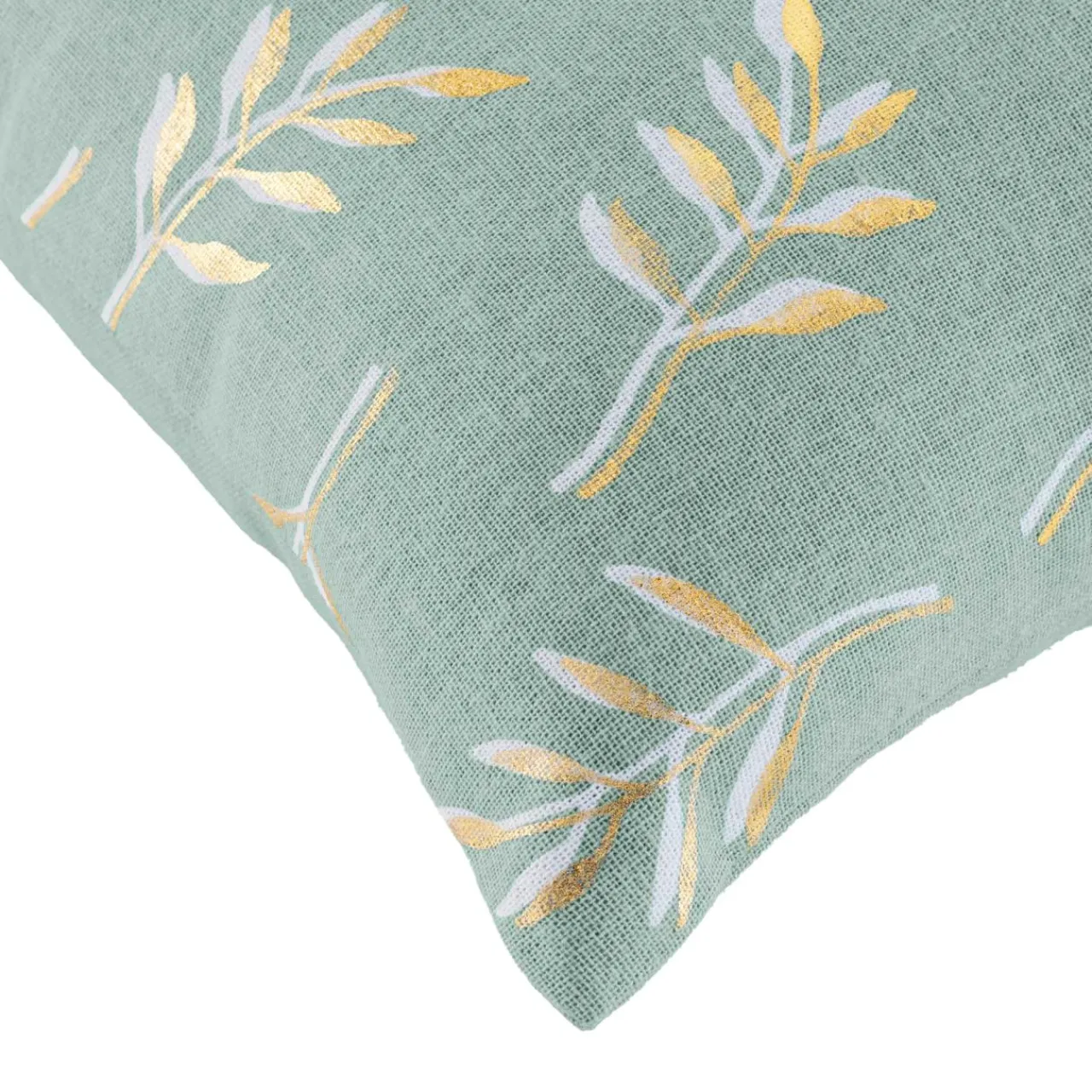 Coussin Et Housse|douceur d'intu017drieur Housse de coussin carrée coton (40 x 40 cm) Helira Vert