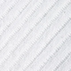 Coussin Et Housse|EMINZA Housse de coussin carrée coton tissé (40 x 40 cm) Léa he Blanc