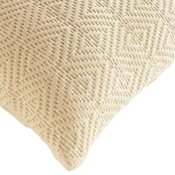 Coussin Et Housse|douceur d'intu017drieur Housse de coussin carrée en coton (40 x 40 cm) Sylvia Ecru