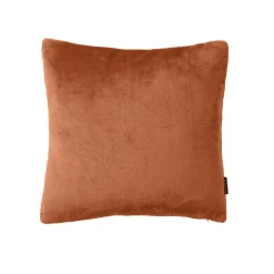 Coussin Et Housse|EMINZA Housse de coussin carrée flanelle (45 x 45 cm) Didou Cuivre