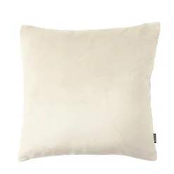 Coussin Et Housse|EMINZA Housse de coussin carrée flanelle (60 x 60 cm) Didou grège Beige