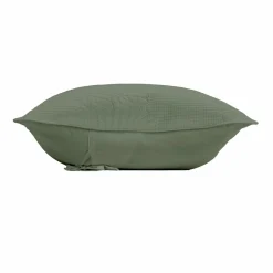 Coussin Et Housse|DOUCEUR D'INTERIEUR Housse de coussin carrée microfibre (40 x 40 cm) Palombine Vert kaki