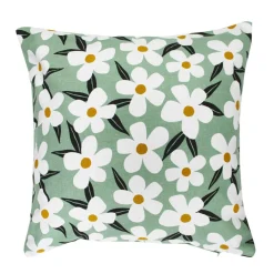 Coussin Et Housse|DOUCEUR D'INTERIEUR Housse de coussin coton (40 x 40 cm) Darcy Vert sauge