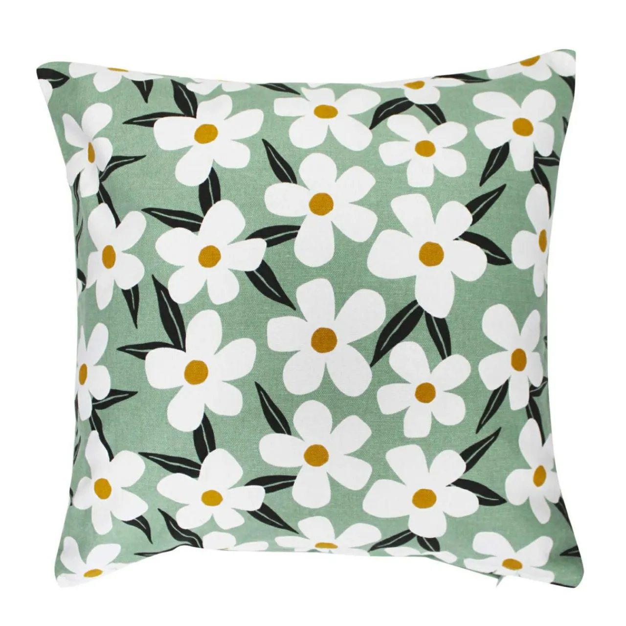 Coussin Et Housse|DOUCEUR D'INTERIEUR Housse de coussin coton (40 x 40 cm) Darcy Vert sauge