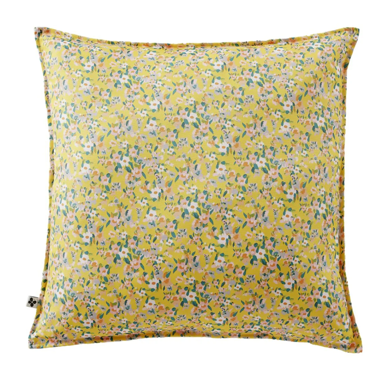 Accessoires Et Coussins|Coussin Déco D'Extérieur|L'effet papillon Housse de coussin extérieur carrée (60 x 60 cm) Manon Jaune