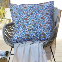 Accessoires Et Coussins|Coussin Déco D'Extérieur|L'effet papillon Housse de coussin extérieur carrée (60 x 60 cm) Danaé Multicolore