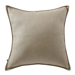 Accessoires Et Coussins|Coussin Déco D'Extérieur|L'effet papillon Housse de coussin extérieur carrée (60 x 60 cm) Naia Beige Sable