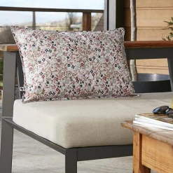 Accessoires Et Coussins|Coussin Déco D'Extérieur|L'effet papillon Housse de coussin extérieur rectangulaire (40 x 60 cm) Capucine Beige