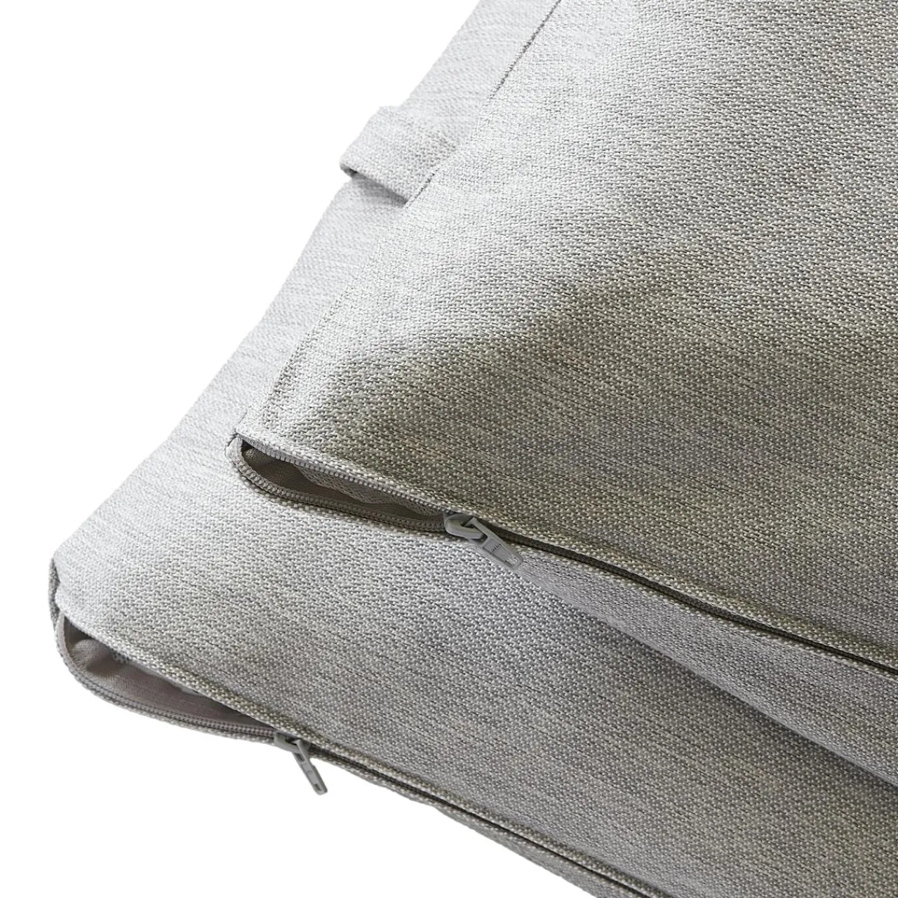 Coussin De Transat|Coussin De Transat Et Accessoire|L'effet papillon Housse de coussin pour bain de soleil (190 x 70 cm) Naia galet Gris