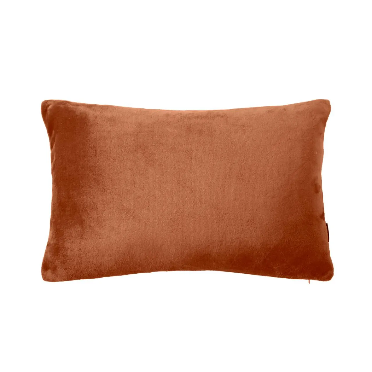 Coussin Et Housse|EMINZA Housse de coussin rectangulaire flanelle (40 x 60 cm) Didou Cuivre