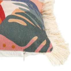 Coussin Et Housse|OSTARIA Housse de coussin rectangulaire (30 x 50 cm) Nature Multicolore