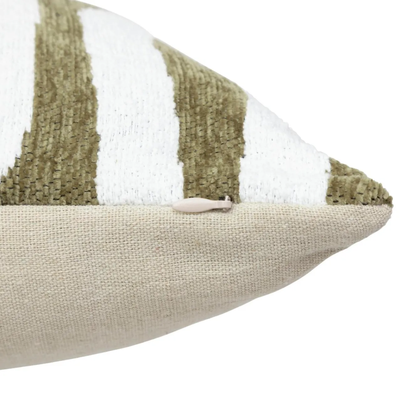 Coussin Et Housse|Atmosphera, cru017dateur d'intu017drieur Housse de coussin rectangulaire (30 x 50 cm) Jeni Vert kaki