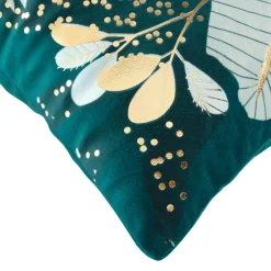 Coussin Et Housse|DOUCEUR D'INTERIEUR Housse de coussin velours (40 x 40 cm) Prusseor e Vert