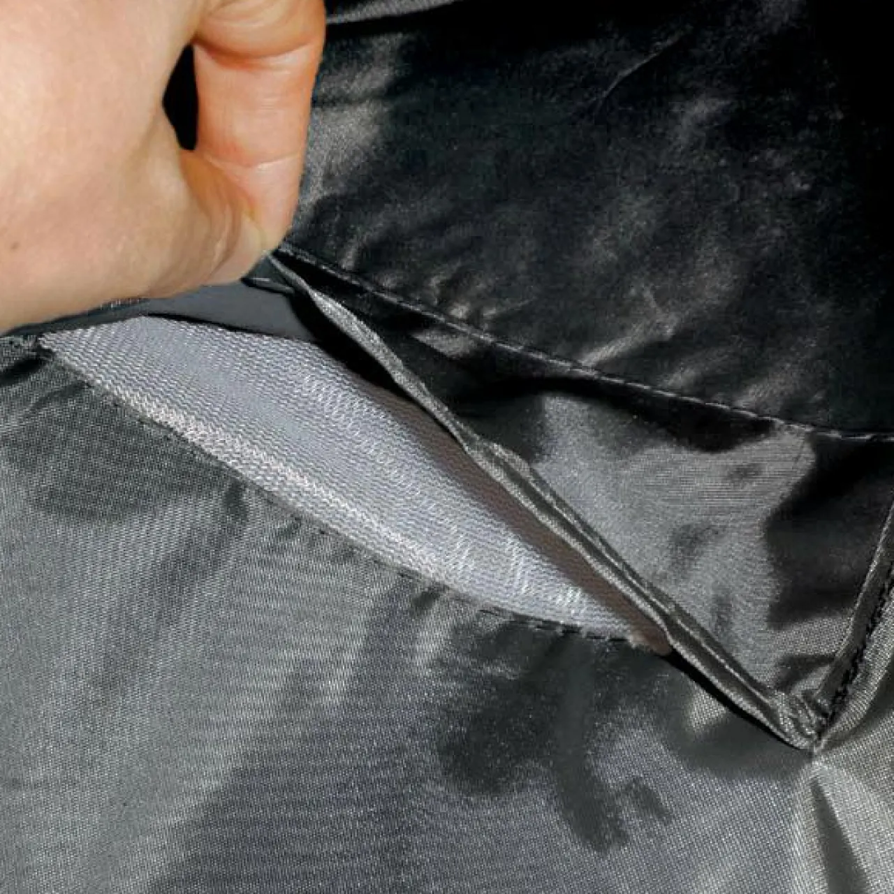 Housse De Protection|Accessoires Et Coussins|MOBELLIA Housse de protection Imperméable pour Table carrée (165 x 165 cm) Gris