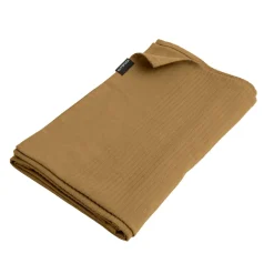 Plaid Et Jeté|Couvre-Lit Et Édredon|EMINZA Jeté de lit coton tissé (130 x 160 cm) Léa Camel