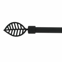 Tringle À Rideau, Barre Et Support|LUANCE Kit de tringle extensible (L120 - L210 cm / D16 mm) Sevigne mat Noir