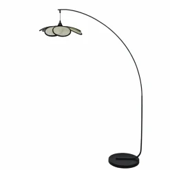 Lampadaire|EMINZA Lampadaire design pétale (H156 cm) Teruel Noir