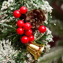 Déco Et Objet De Noël|Personnage, Objet Grand Format|KAEMINGK Lampadaire double illuminé 66 LED (H188 cm) Noël Magique Noir