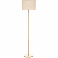 Lampadaire|ATMOSPHERA Lampadaire en bois (H150 cm) Della Beige