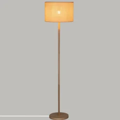Lampadaire|ATMOSPHERA Lampadaire en bois (H150 cm) Della Beige
