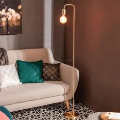 Lampadaire|ATMOSPHERA Lampadaire en métal (H150 cm) Keli Or