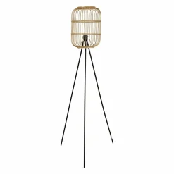 Lampadaire|OSTARIA Lampadaire sur trépied bambou (H152 cm) Hanoi beige Naturel