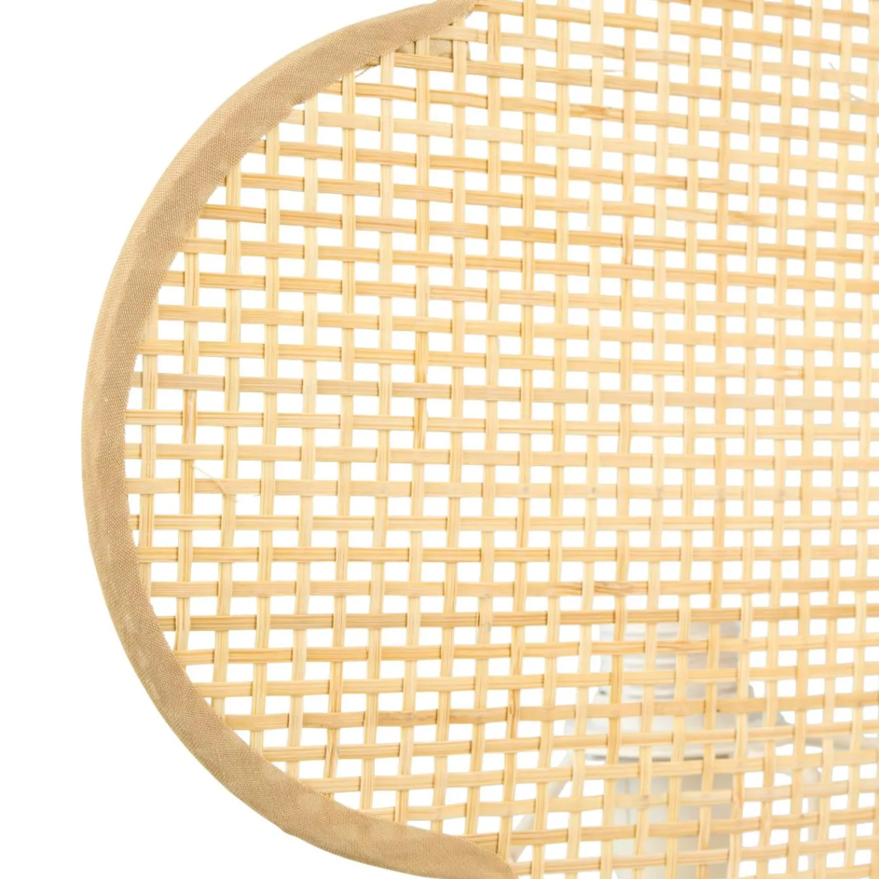 Lampe À Poser|OSTARIA Lampe à poser bambou (H36 cm) Faustine Beige