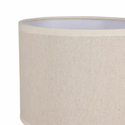 Lampe À Poser|OSTARIA Lampe à poser en ciment (H29 cm) Portland et beige Noir