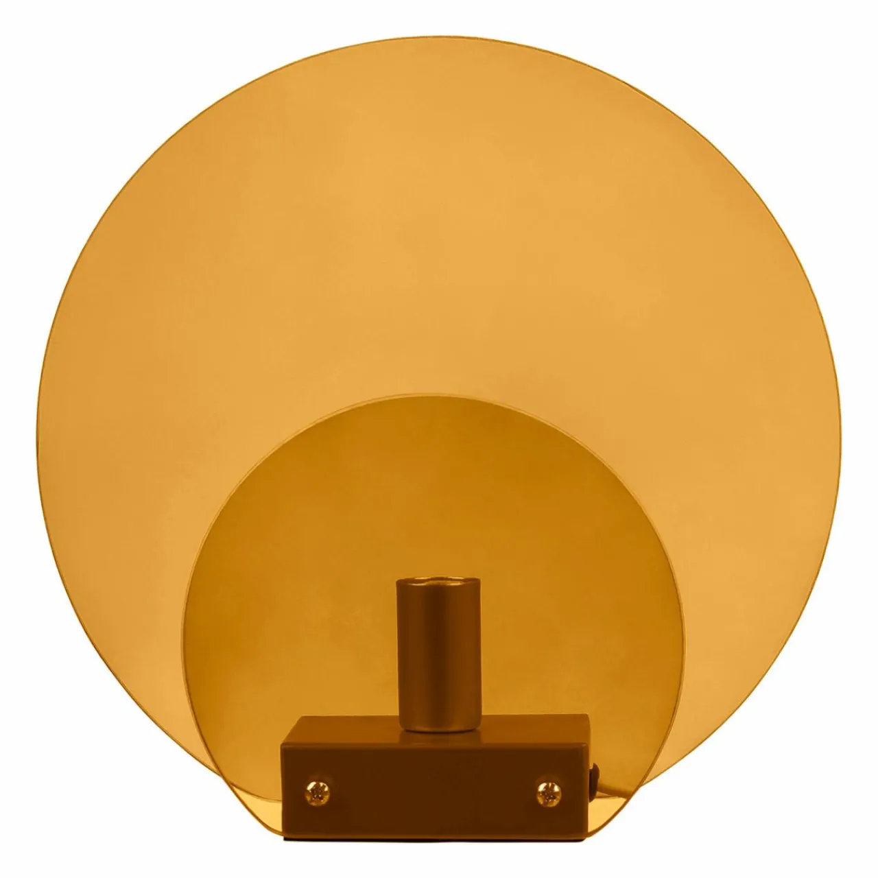 Lampe À Poser|OSTARIA Lampe à poser en verre (D22 cm) Bowie Orange