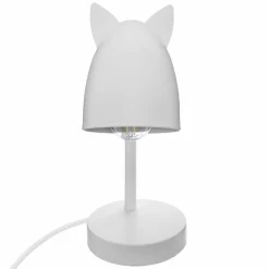 Luminaire Enfant|Objet Déco Enfant|Atmosphera createur d'interieur for kids Lampe enfant à poser (H31 cm) Oreilles he Blanc