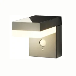 Luminaire Jardin|Eclairage Extérieur|KAEMINGK Lampe murale solaire 600 lumens (H12,5 cm) Elite Gris Anthracite